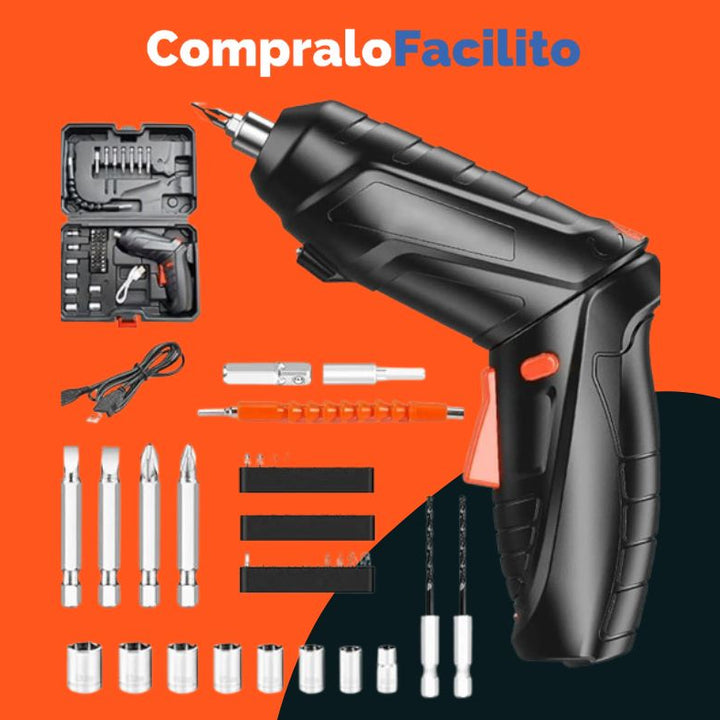 UltraLock™ - Set Profesional de  Destornillador Eléctrico 48 en 1